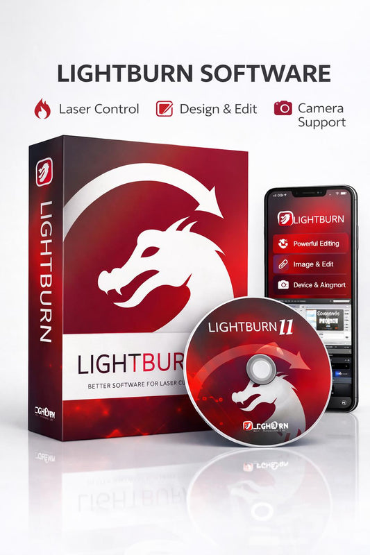 LightBurn Software 2025 Full Version (Instant Download)